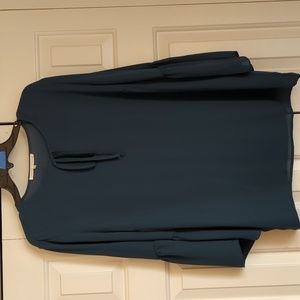Teal blouse